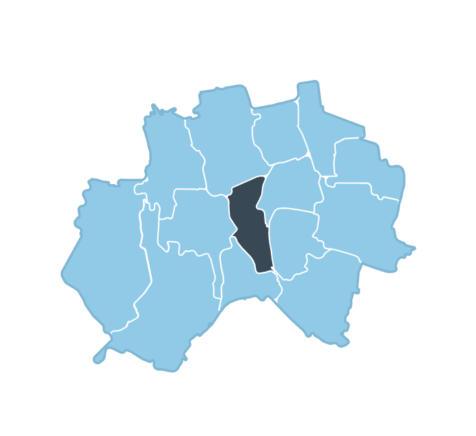 Symbol für Bezirk Stadtmitte/Neustadt